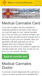 Mobile Screenshot of medicalcannabisprogram.com